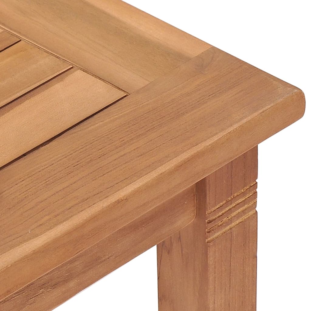 Maison Exclusive - Set da Pranzo da Giardino 3 pz con Cuscini in Legno di Teak - 8