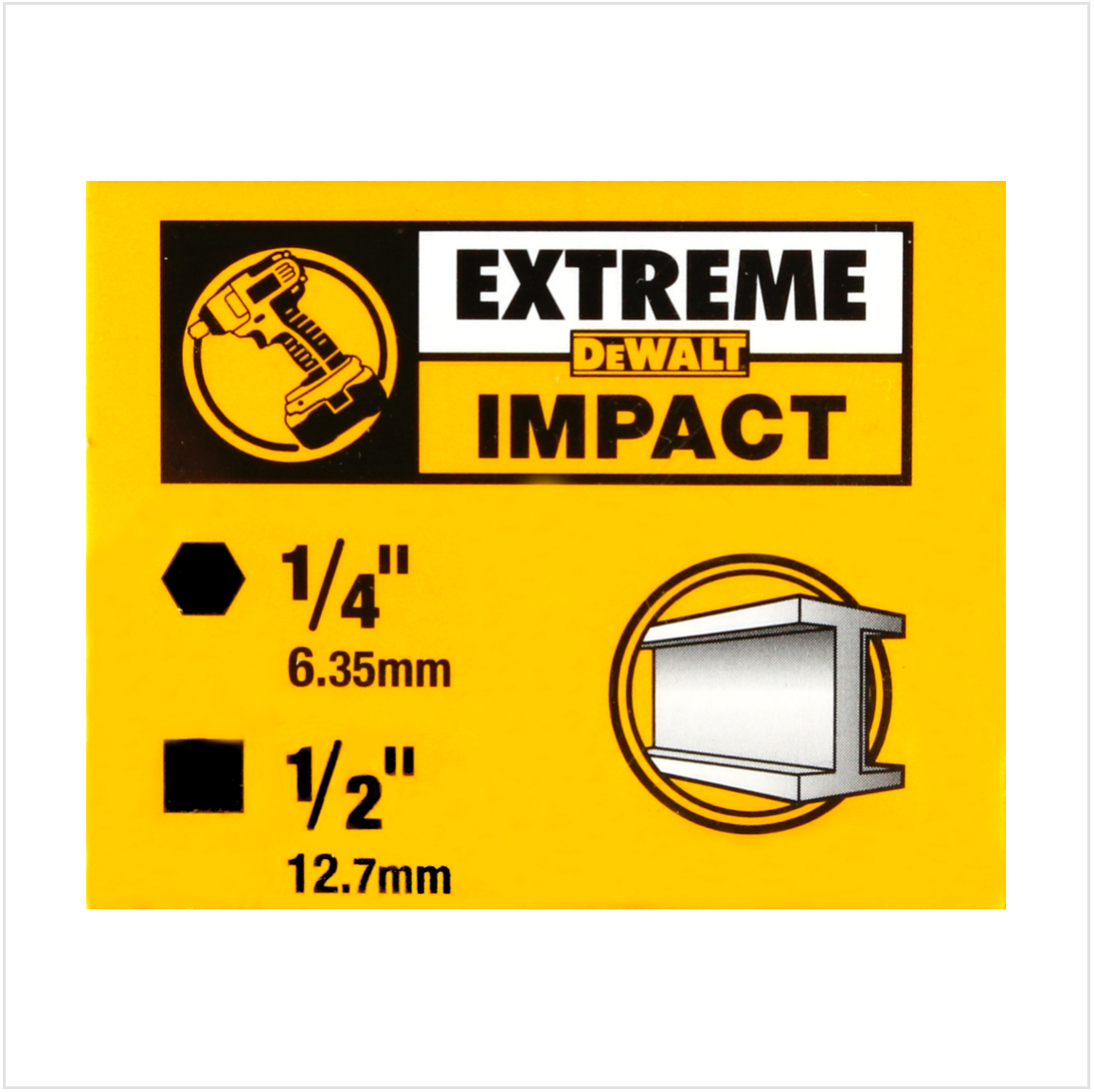 Adaptateur DEWALT DT7508-QZ pour boulonneuses à chocs - 2