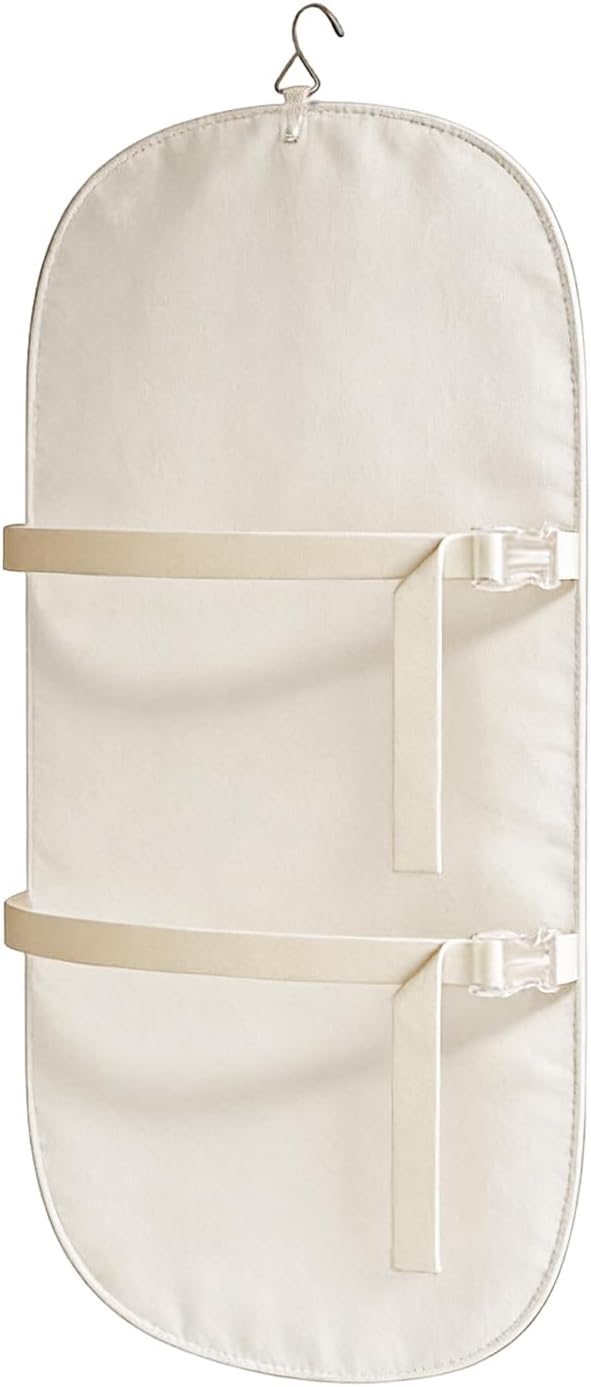 Kompaktowa i składana deska kompresyjna do ubrań, 57,8 x 89,4 cm, torba wisząca oszczędzająca miejsce, torba do przechowywania