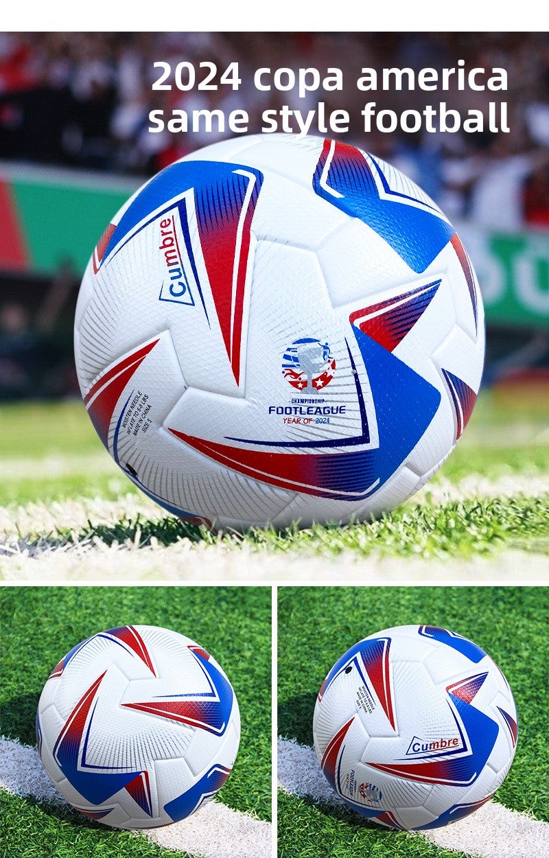 Ballon de foot n°5 Coupe du monde 2026, 8 panneaux collés PU, pour match - 5