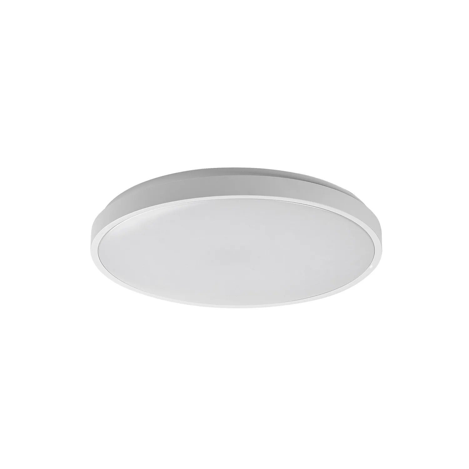 Plafon okrągły SAMIRA LED 48W Neutralna biel 3150lm biały wym:6,5x42x42cm IP44 Rabalux