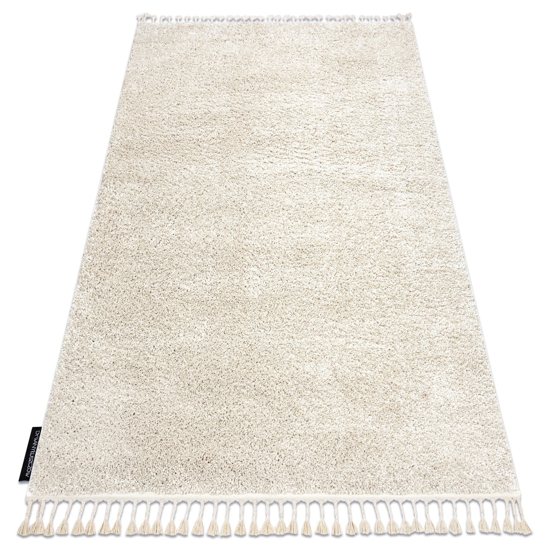 Dywan BERBER 9000 krem Frędzle berberyjski marokański shaggy 160x220 cm
