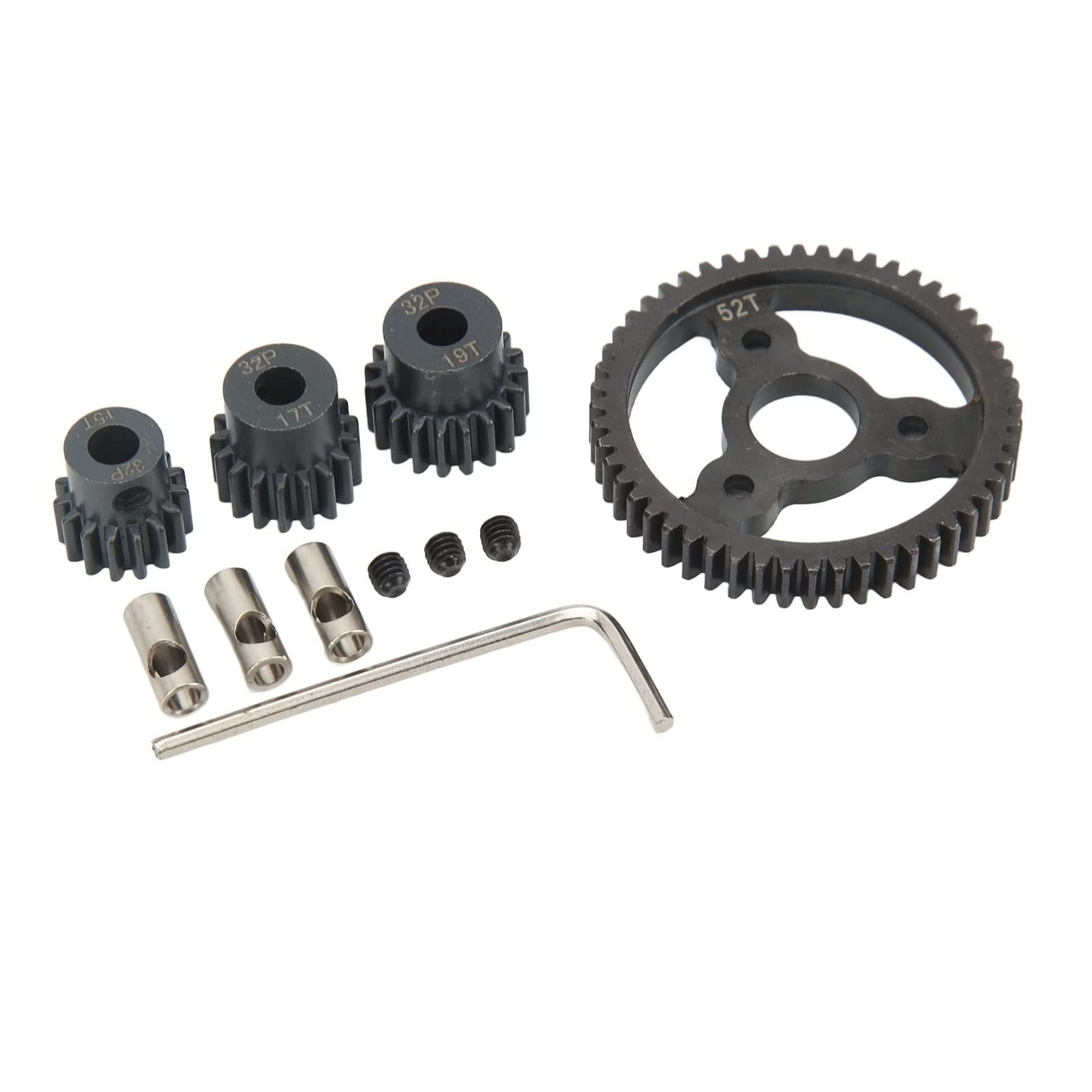 VGEBY Ensemble De Boîtes De Vitesses RC Avec Moteur Et Engrenages 60T Ensemble De Boîte De