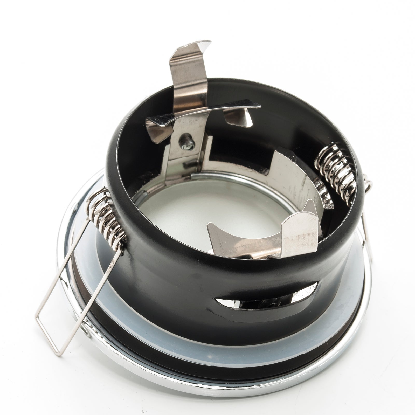 KIT SMART chromothérapie cabine de douche RGB spot encastré IP65 24V LED 12W WiFi Alexa Google bloc d'alimentation RGBW 4000K BRUSHED KIT 1pcs - 2