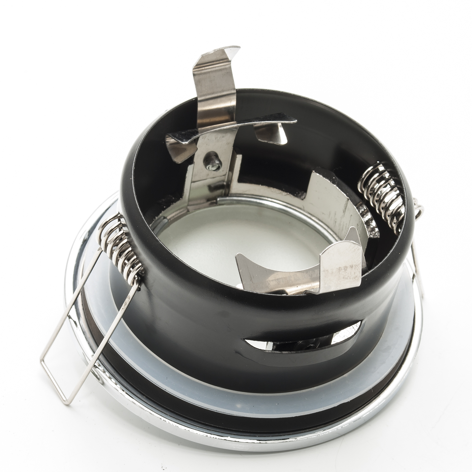 KIT SMART boîte de douche chromothérapie RGB spot encastré IP65 24V LED 12W WiFi Alexa Google bloc d'alimentation RGBW 4000K BLANC KIT 2pcs - 2