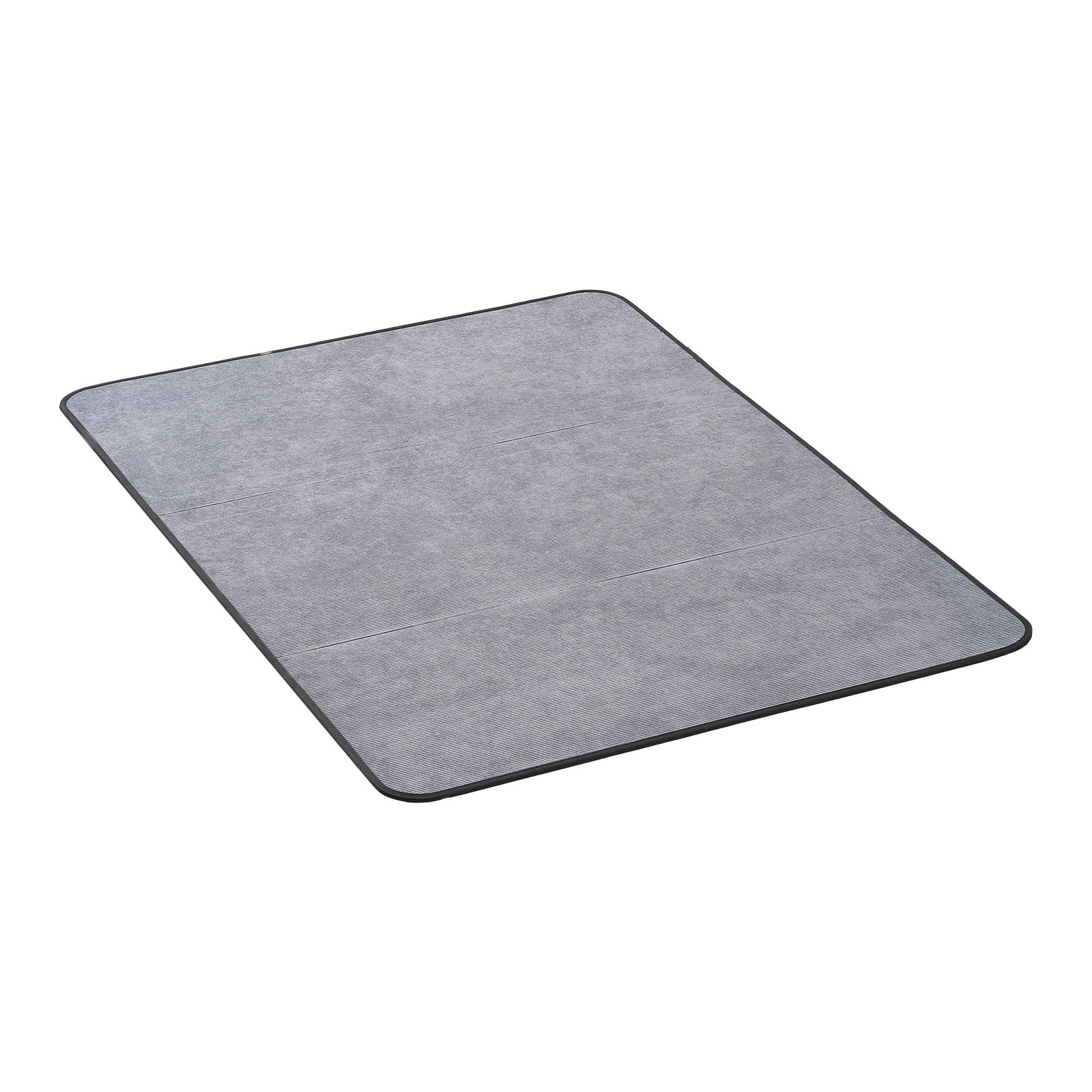 EUZLABBY 105×120cm Tapis Chaise de Bureau,Gris Clair Tapis de Sol Bureau Tissu,épaisseur 5.5 mm,antidérapant,Tapiss de sous-Chaise de Bureau,Tapiss de Protection de Sol pour sols durs