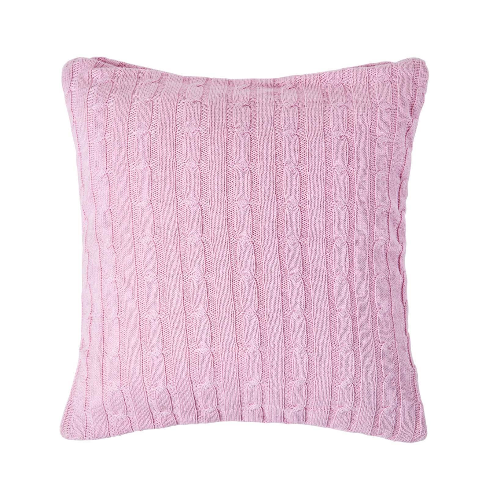Homescapes Cuscino Decorativo Quadrato, Cotone con