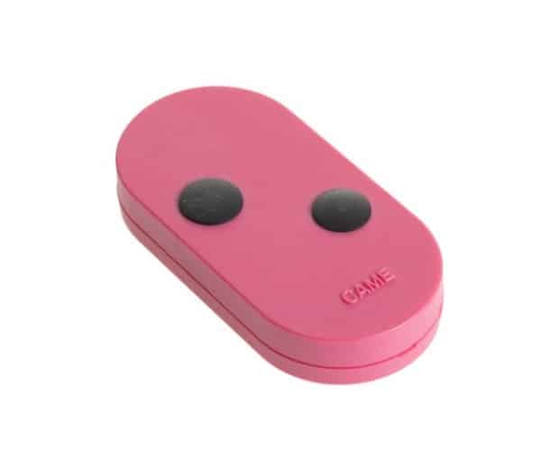 TOPD2FPS Télécommande 2 canaux rose à code fixe CAME