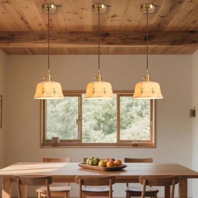 Lampadario a sospensione vintage in ottone (anni '70 Lampadario a sospensione vintage in ottone (anni '70