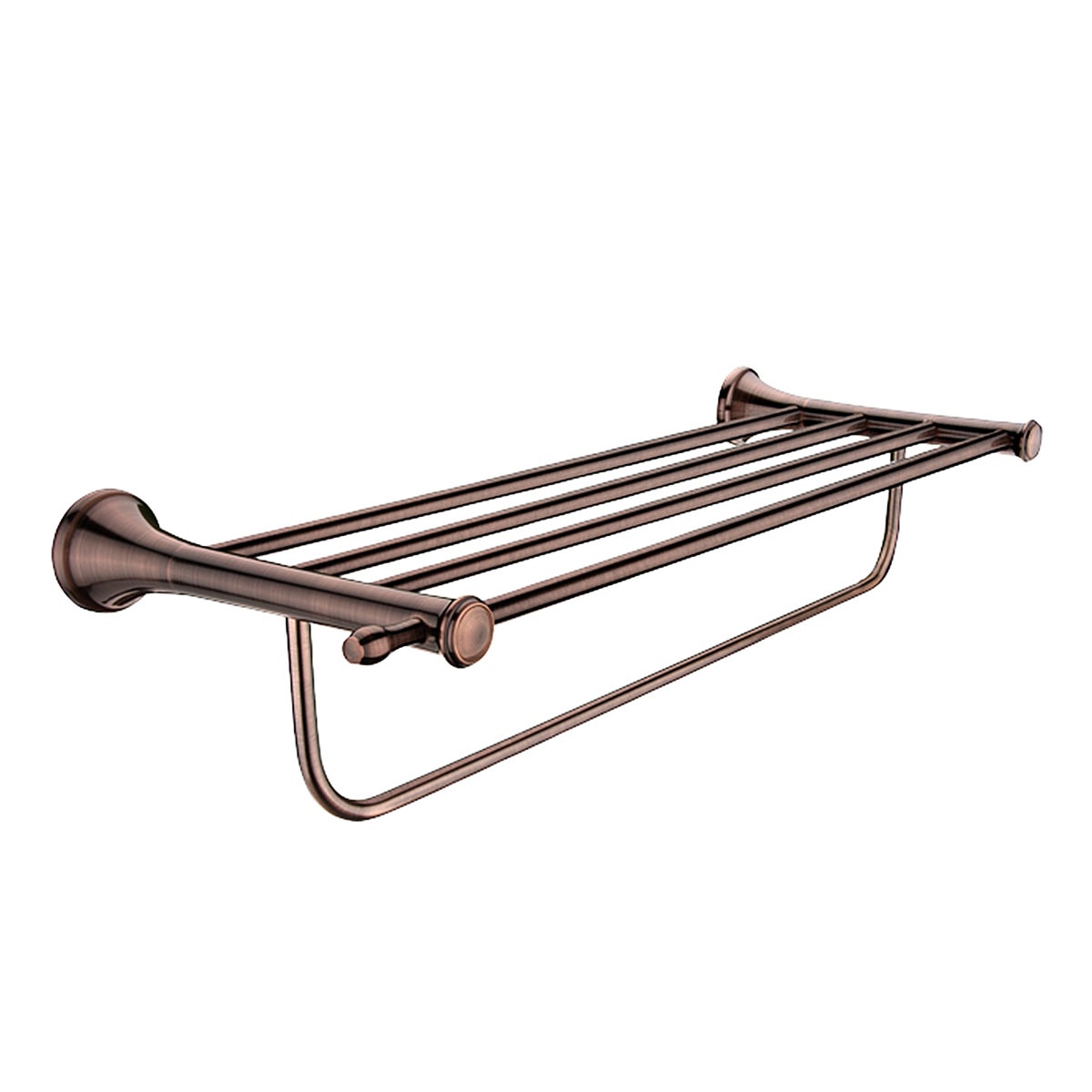 Porte-Serviettes De Salle De Bain Barre De Serviette avec Deux Barres À