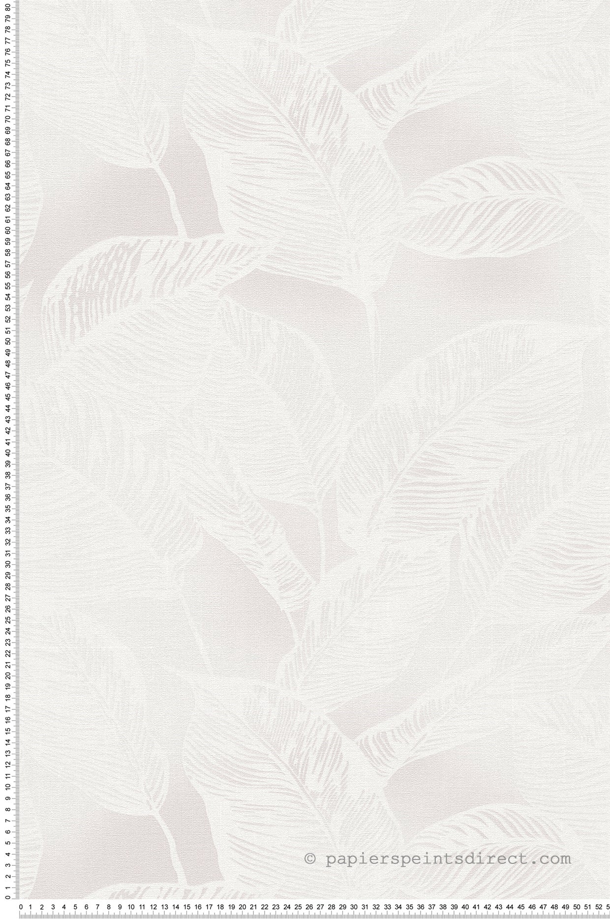 A.s. création, papel pintado no tejido, papel pintado de follaje, papel pintado floral, rollo 10,05 m x 0,53 m, as386632, blanco, gris