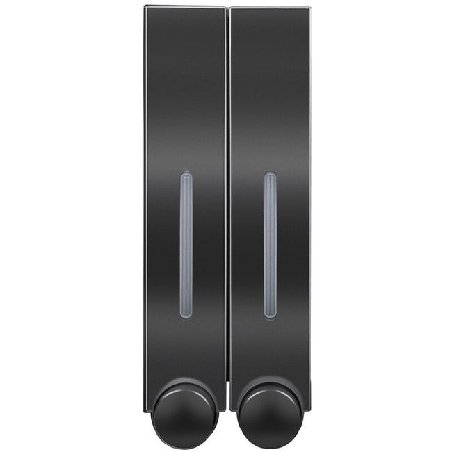 Dispenser Sapone Da Parete Doppio - 2x350 Ml, Per Bagno, Cucina, Hotel - Foto 6