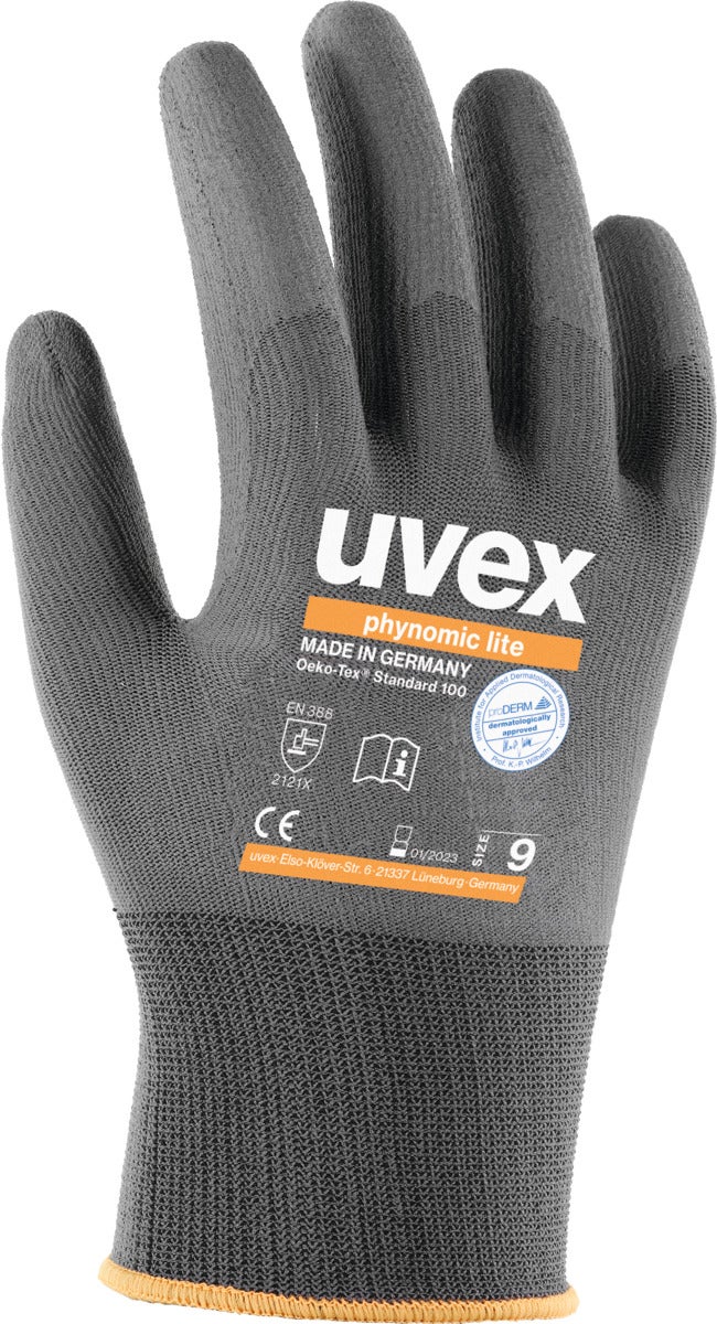 Gants de travail Taille: 9 uvex phynomic lite 6004009 1 pc(s) - 4