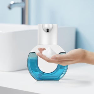 Dispenser automatico di sapone in schiuma con sensore automatico per armadietto