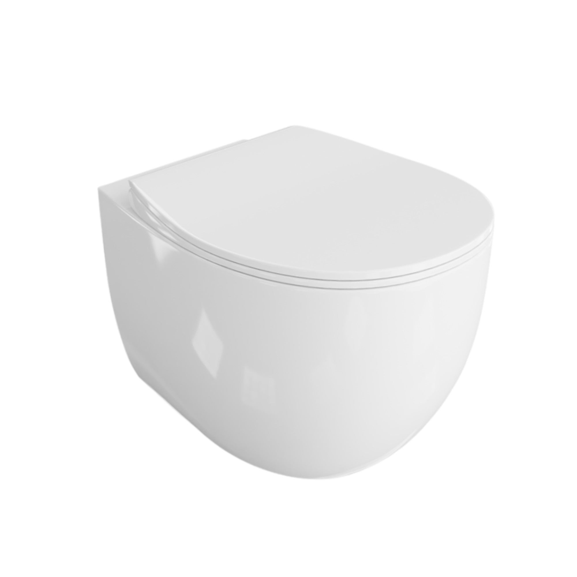 LAVITA Élément Mural Solido + WC Suspendu Salto Blanc Sans | WhichOne