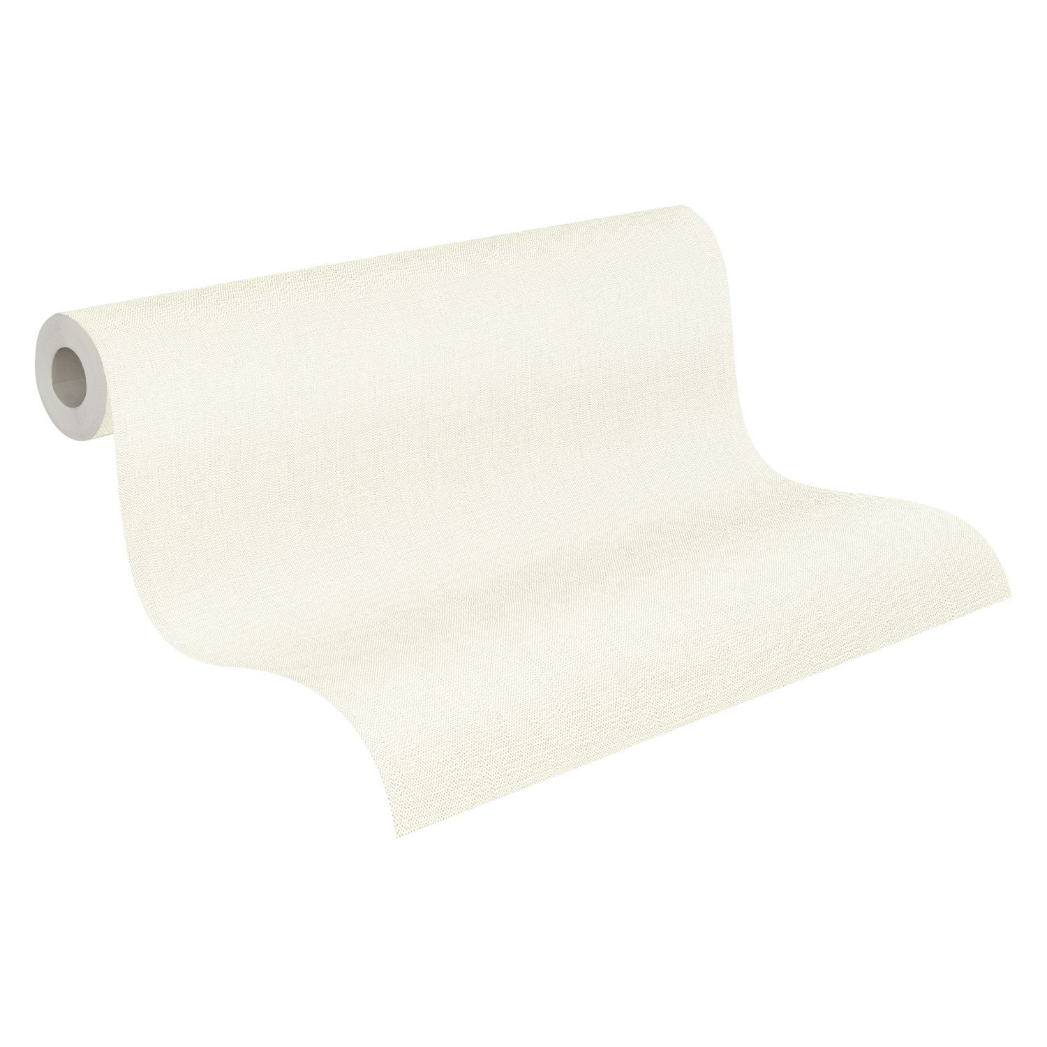 Tapeta zwykły białym - 53 cm x 10.05 m - A.S. CRÉATION