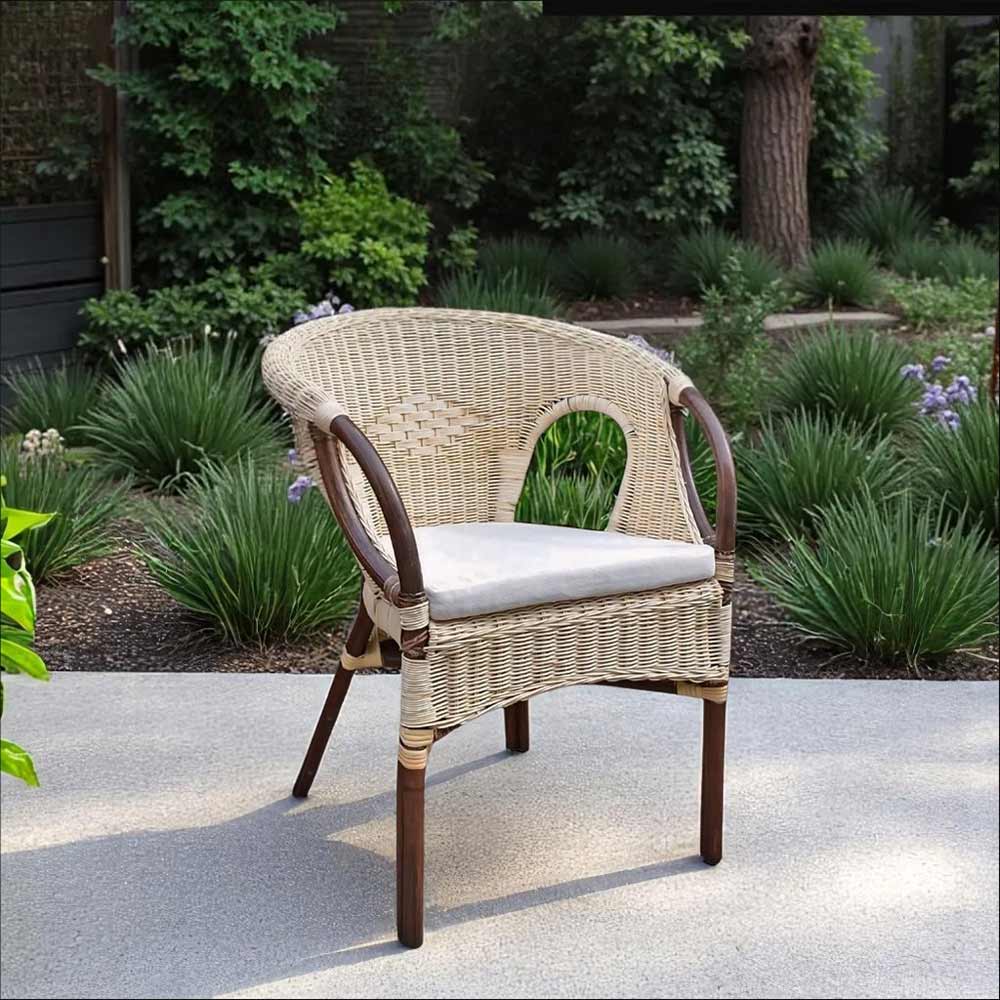 Giardino Poltrona In Rattan Intrecciato Matra Sedie Da Giardino In