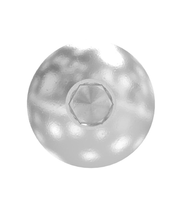 Lot De 10 Vis TBHC Inox A2 M5x30 Mm - Tête Bombée Hexagonale Creuse