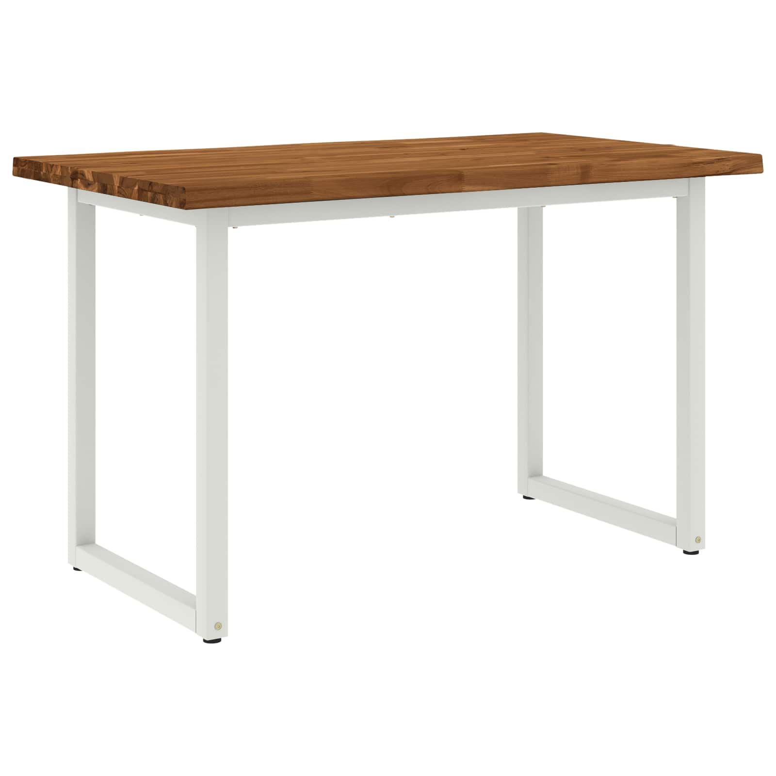 Table à manger en bord vivant, pour la cuisine, 120 × 70 × 75 cm ...