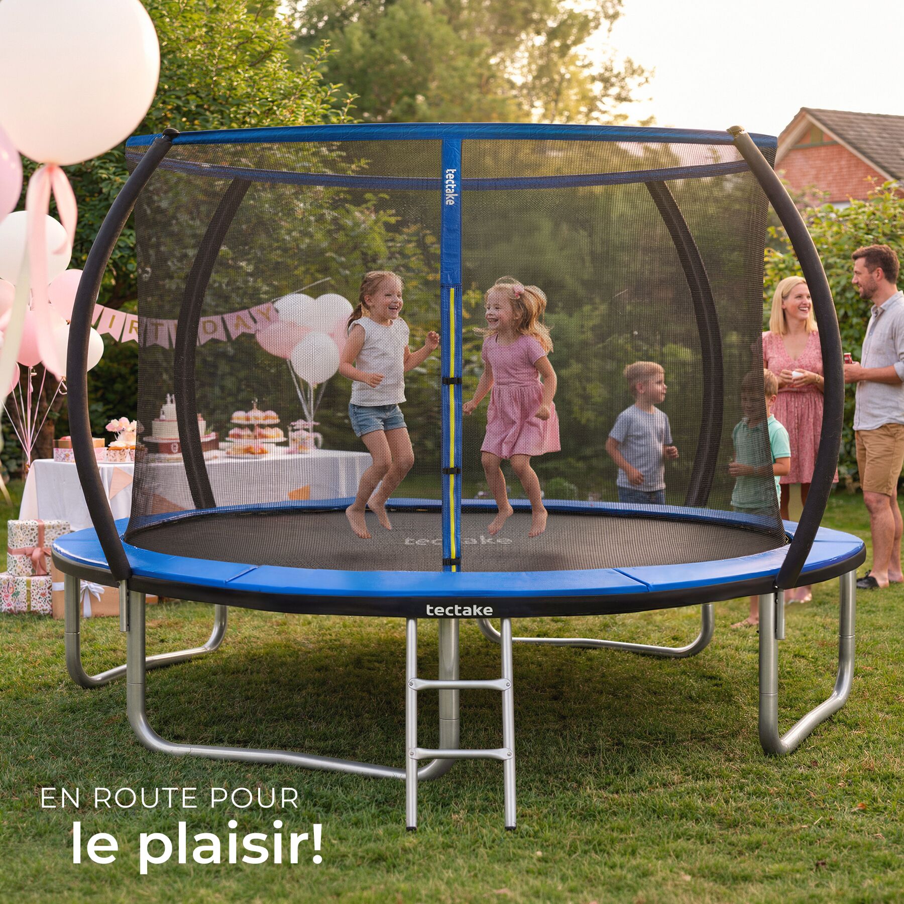 TECTAKE trampolim Ø 305 cm, certificado GS - 9