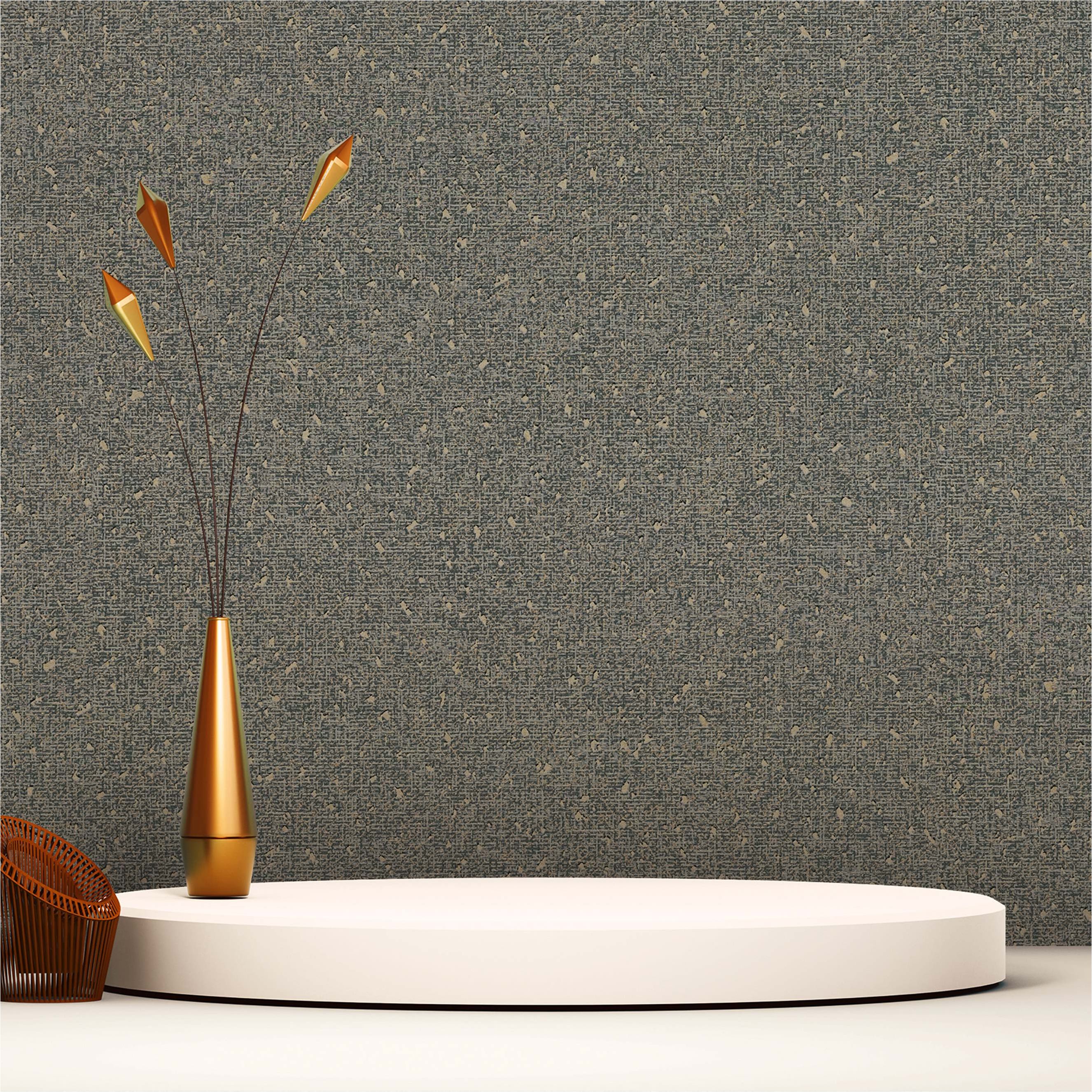 Papier Peint Intissé Gris Pierre-optique Pour Salon Cuisine Bureau Papier Peint Marburg