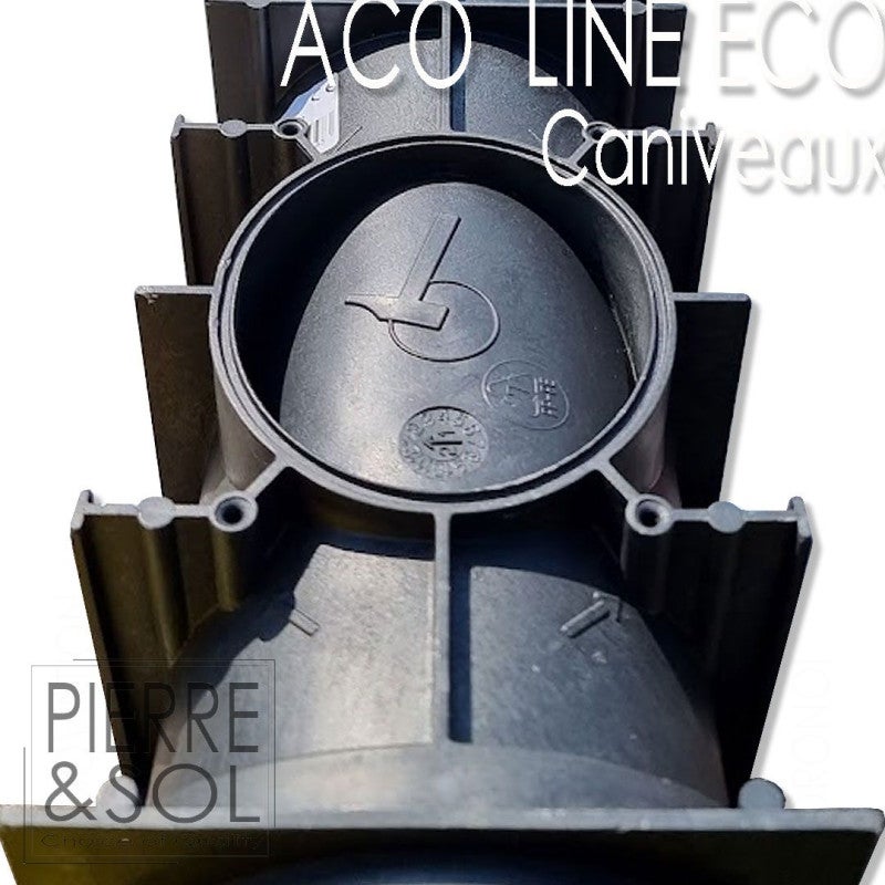 Caniveau grille Acier Galvanisé - ACO LINE ECO - 5