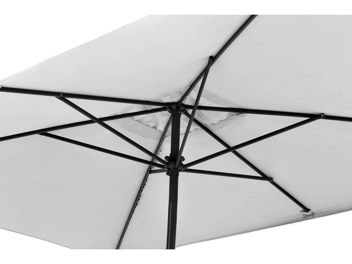 Parasol rectangulaire inclinable 