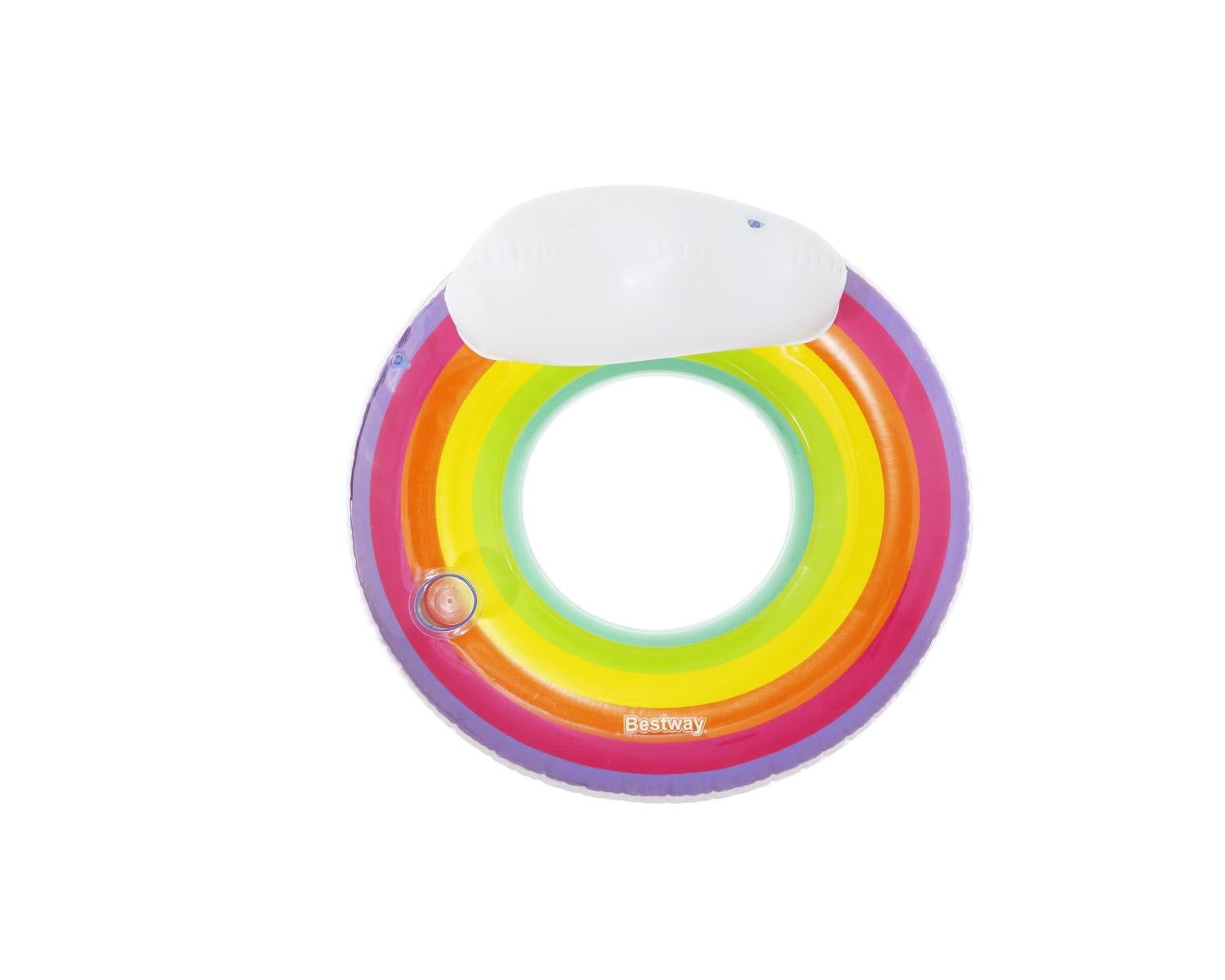 Flotador Redondo XXL De Cóctel Pasión Para Piscina Y Playa | 158 Cm De Diámetro | PVC Resistente Sin Ftalatos | Apto Para +14 Años