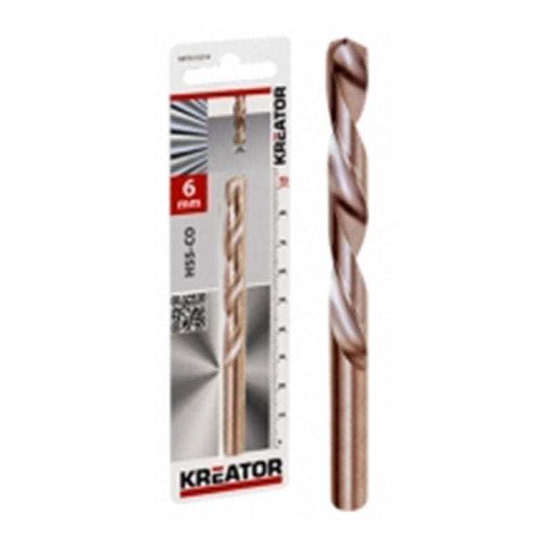 Foret à Métaux Cobalt 6,5 X 101 Mm – TOOLPAK – Pour Perceuse
