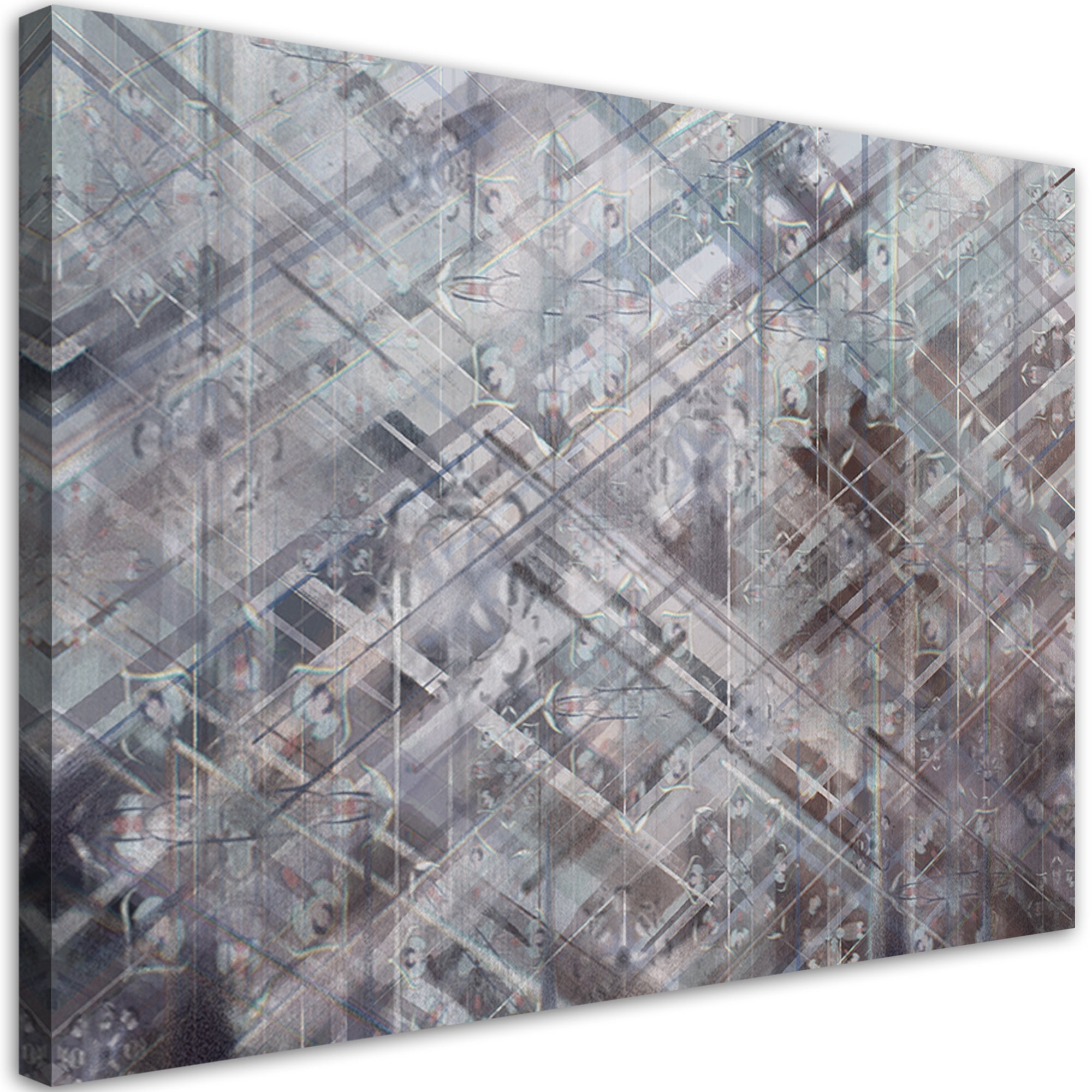Obraz na płótnie, Abstrakcyjne geometryczne kształty 120x80