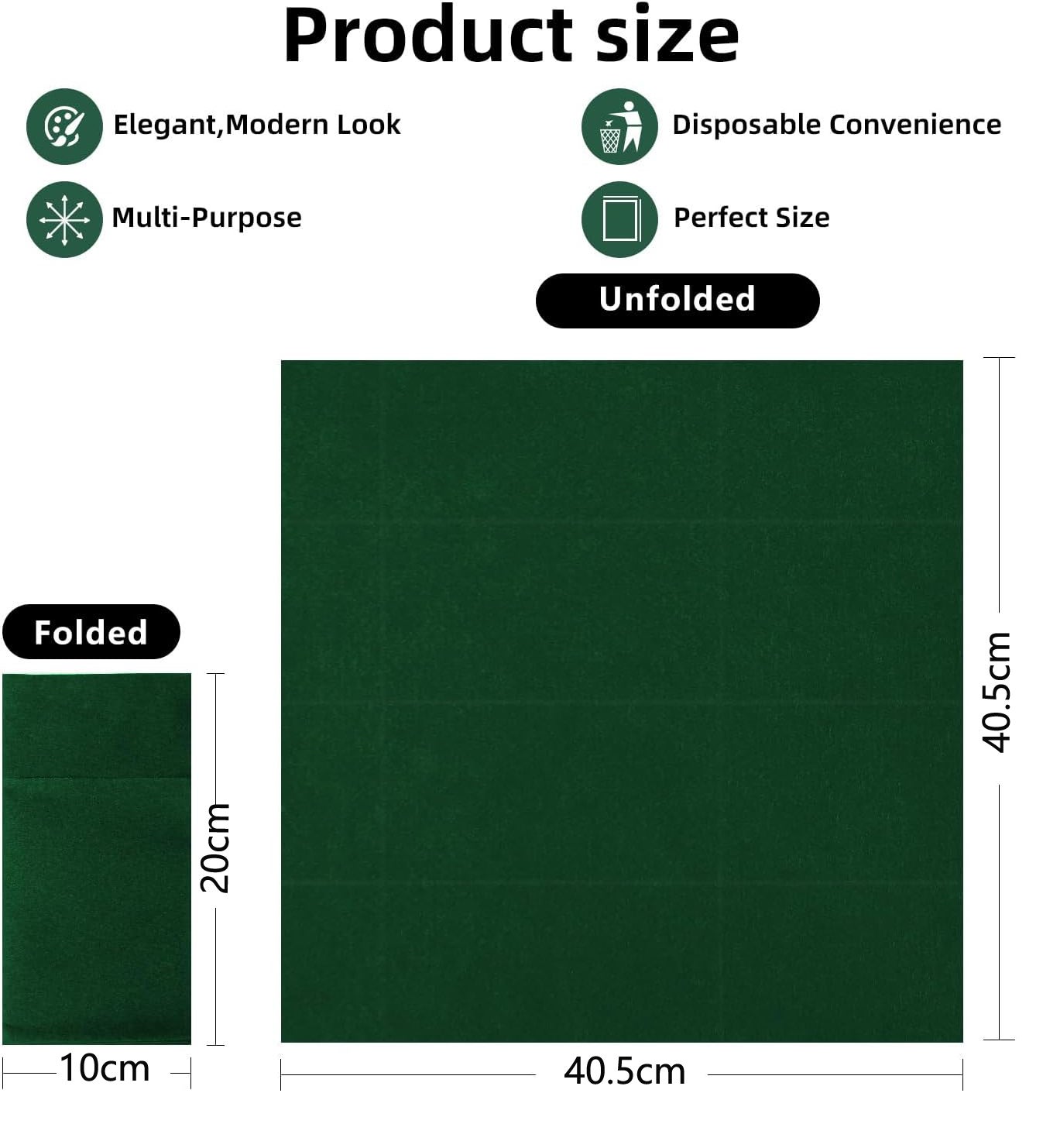 Ensemble De 6 Serviettes En Tissu à Coudre En Terre Cuite, En