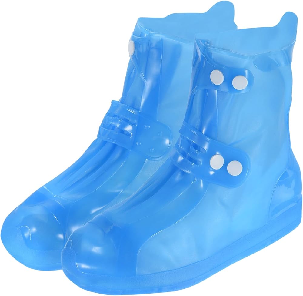 Lot De 3 Paires De Surchaussures Imperméables En Silicone – Antidérapantes, Réutilisables, Taille Jusqu’au 42