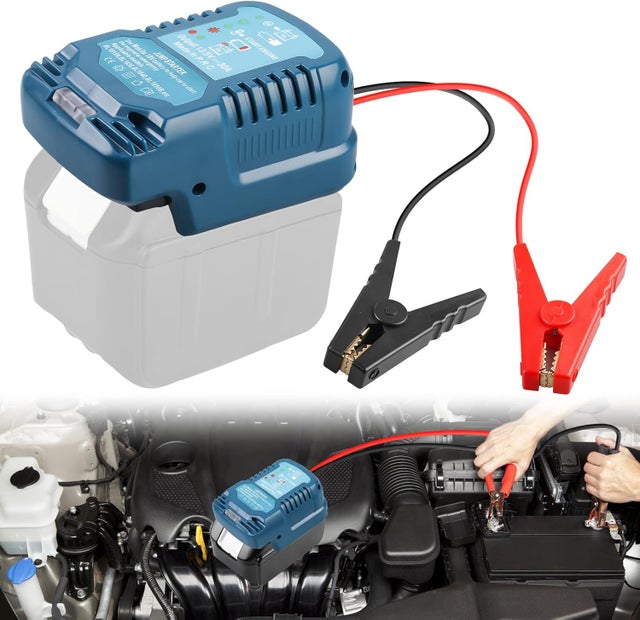 12 V, zasilacz rozruchowy do samochodu, szybka ładowarka samochodowa, urządzenia rozruchowe Makita 18 V
