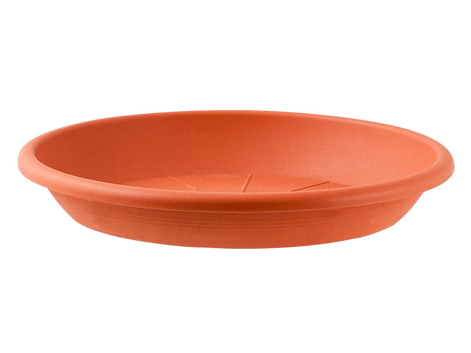 Scheurich 58946 Sottovaso In Plastica Resistente, Diametro 24 Cm, Altezza 3.5 Cm, Made In Germany, Per Vasi Da Interni Ed Esterni