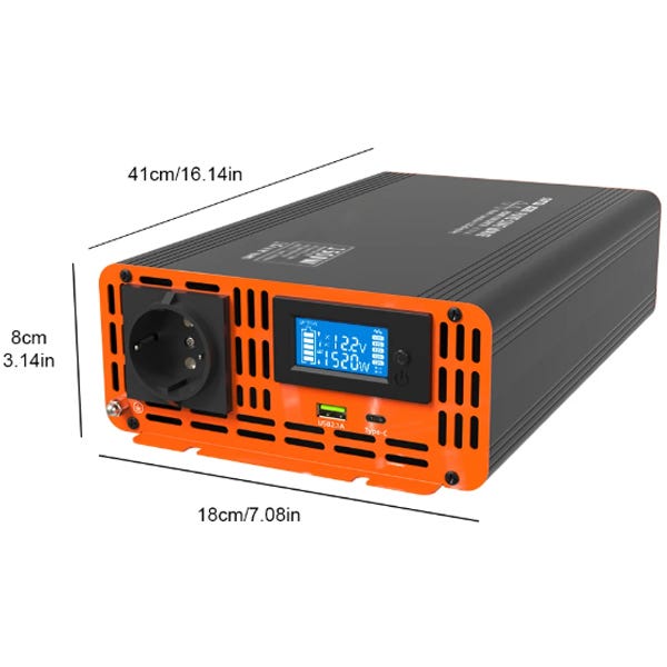 Invertitore Di Potenza Puro Della Sinusoide 1500W| Diretto Dalla - Foto 10