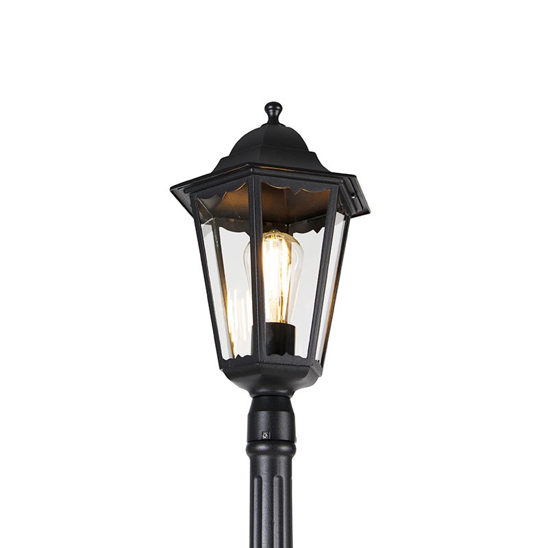 Lanterna da esterno classica nera 200 cm IP44 - Havana - 5