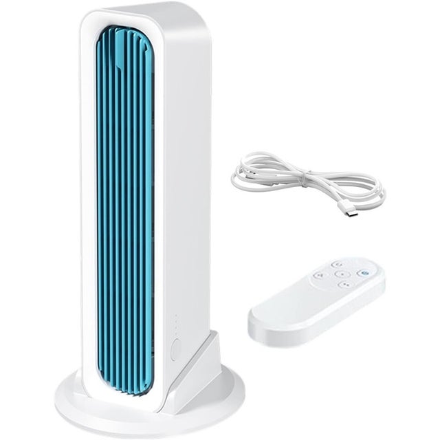 Tour oscillante sans pales, 3 vitesses silencieux pour chambre maison