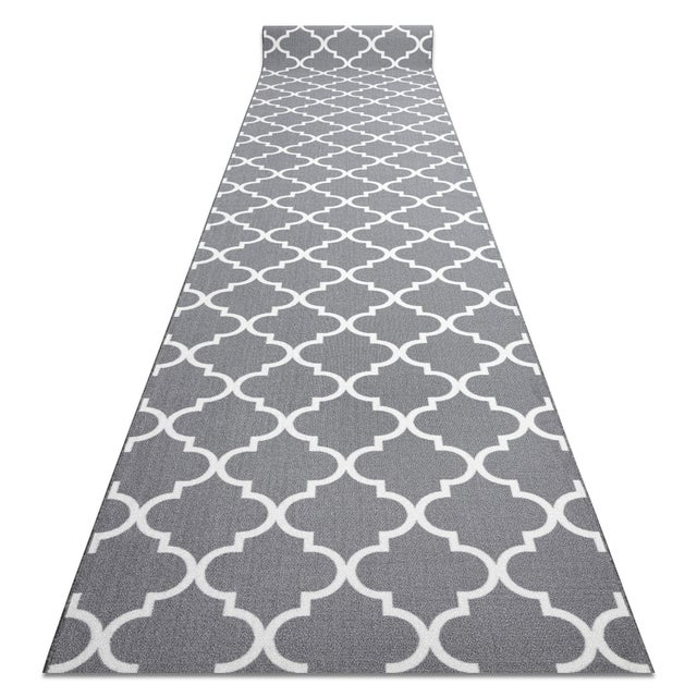 Tappeto Runner 80x300 Cm Grigio – Morbido, Antiscivolo E Lavabile In Lavatrice!