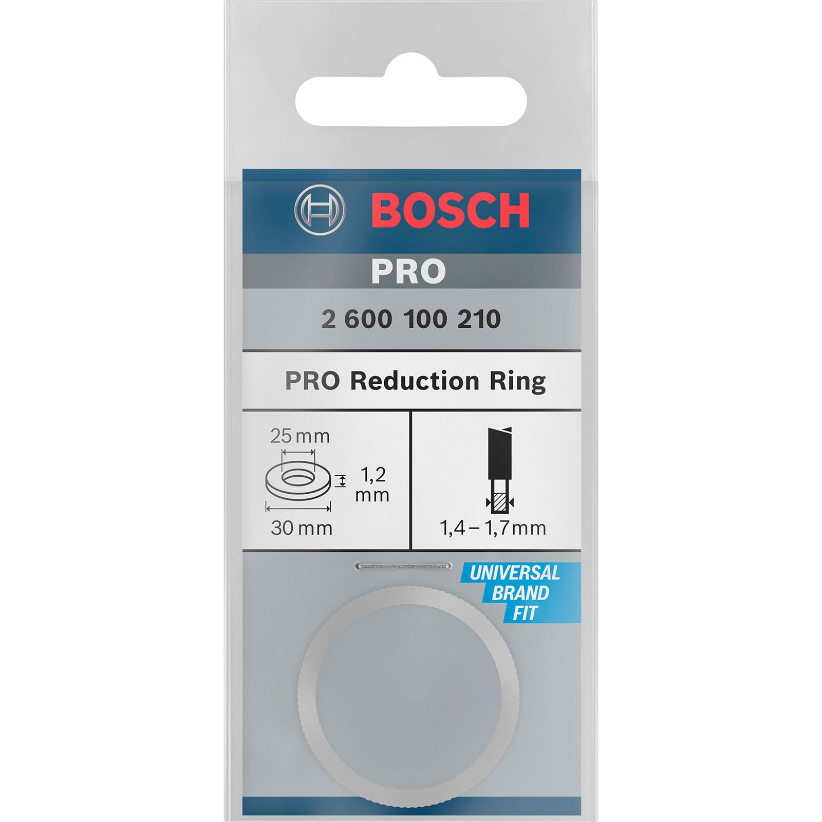 Pierścień redukcyjny Bosch do tarcz 30 mm kolor srebrny - 4