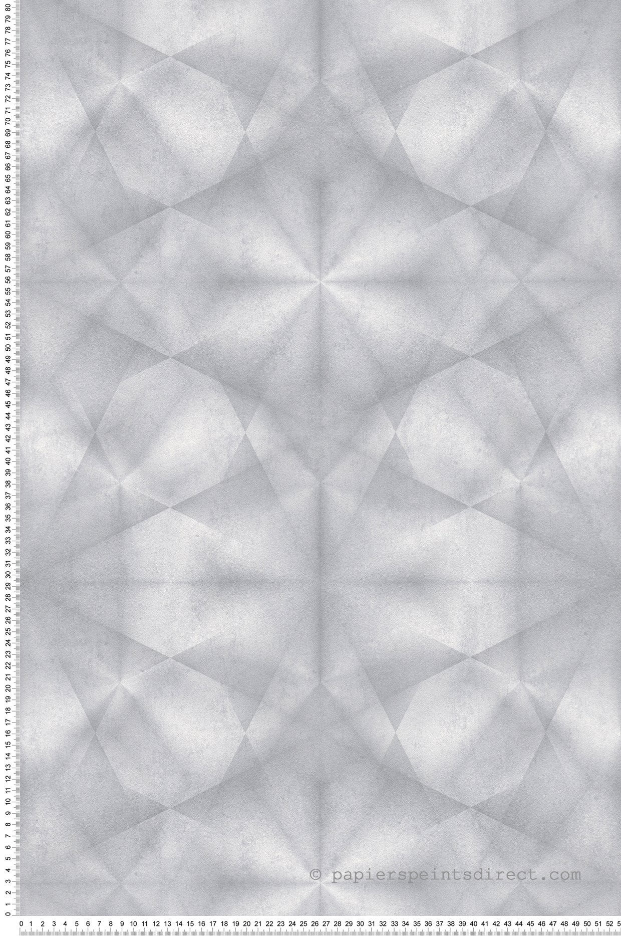 Tapeta Motyw 3D szarym - 53 cm x 10.05 m - LIVINGWALLS