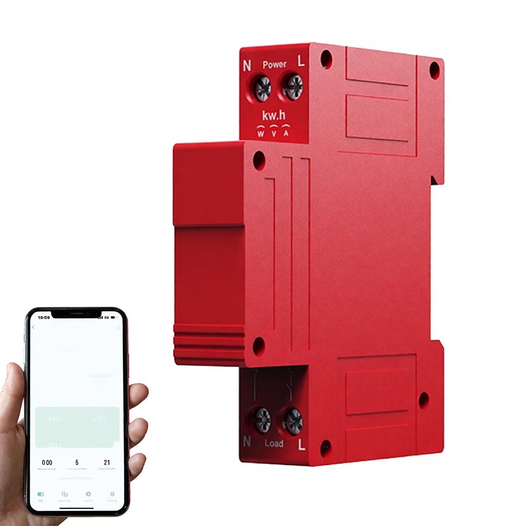 Tuya WiFi 1P disjoncteur Single Phase Metering interrupteur tension ...