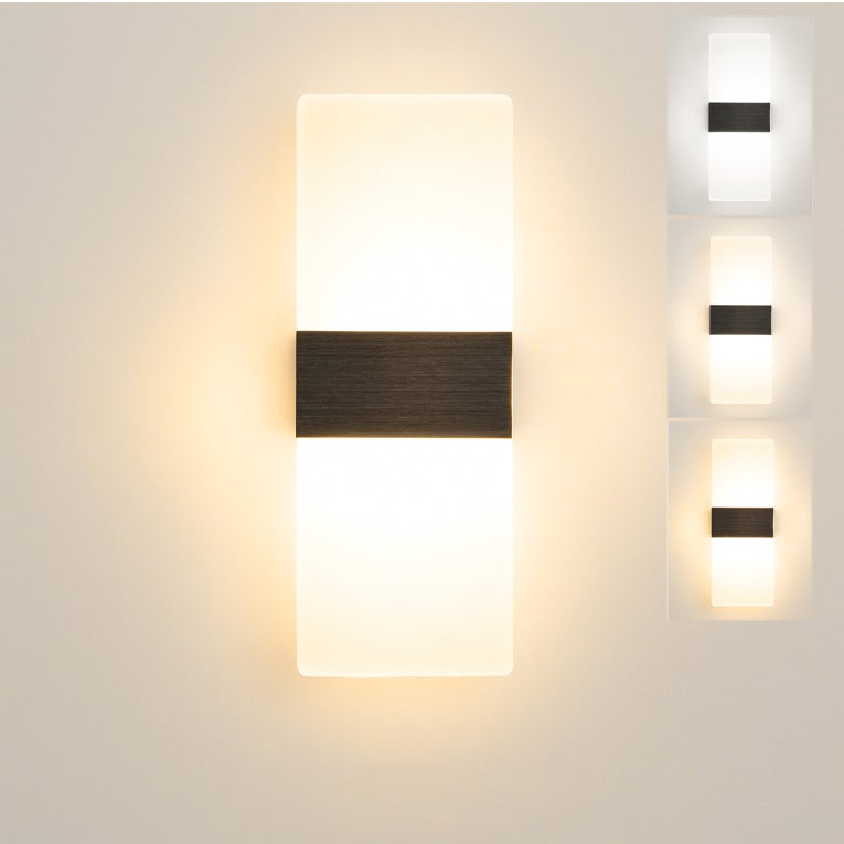 2 Appliques Murales LED, Lampes Murales Rechargeables, Avec 3 Niveaux De Luminosite Boule Magnetique Rotative A 360 Pour Chevet Couloir 92492922