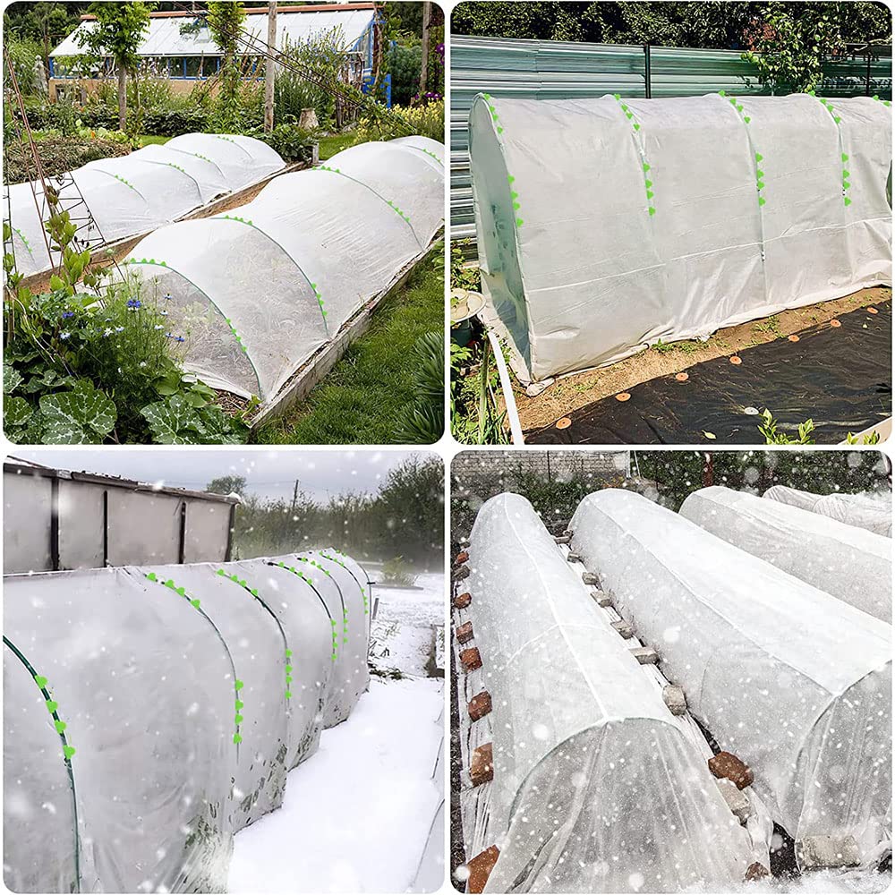 Garden Arceaux pour Serre Tunnel,Kit De Maison De Cerceau De Jardin, Arceaux pour Serre Tunnel pour La Protection des Plantes (18PCS) - 5