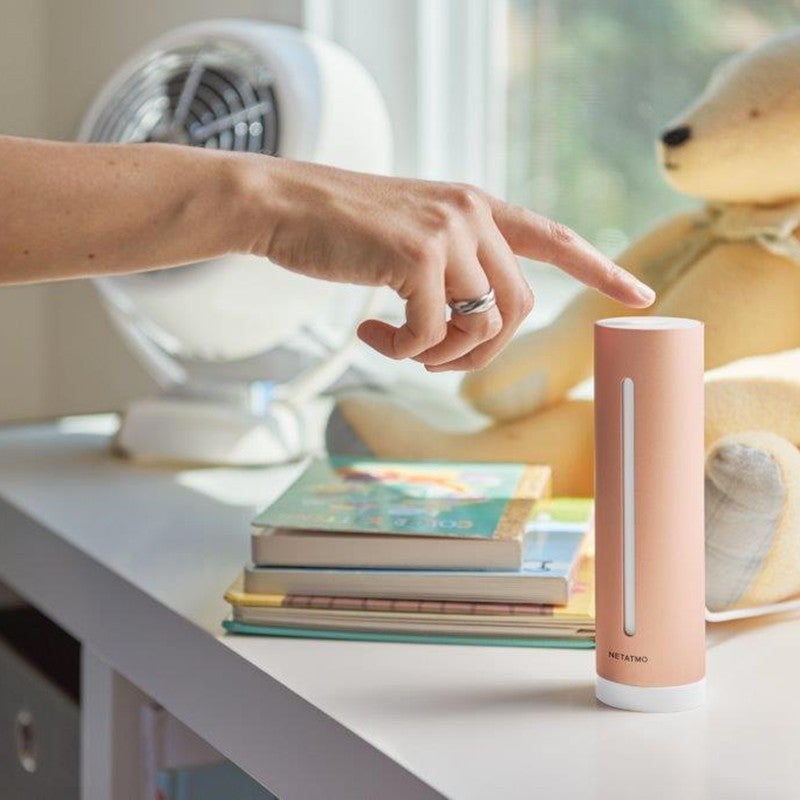 Netatmo „Healthy Home Coach” – wieloczujnikowy czujnik temperatury/wilgotności/jakości powietrza/hałasu, kompatybilny z Wi-Fi, iPhone/iPad/Android - 3