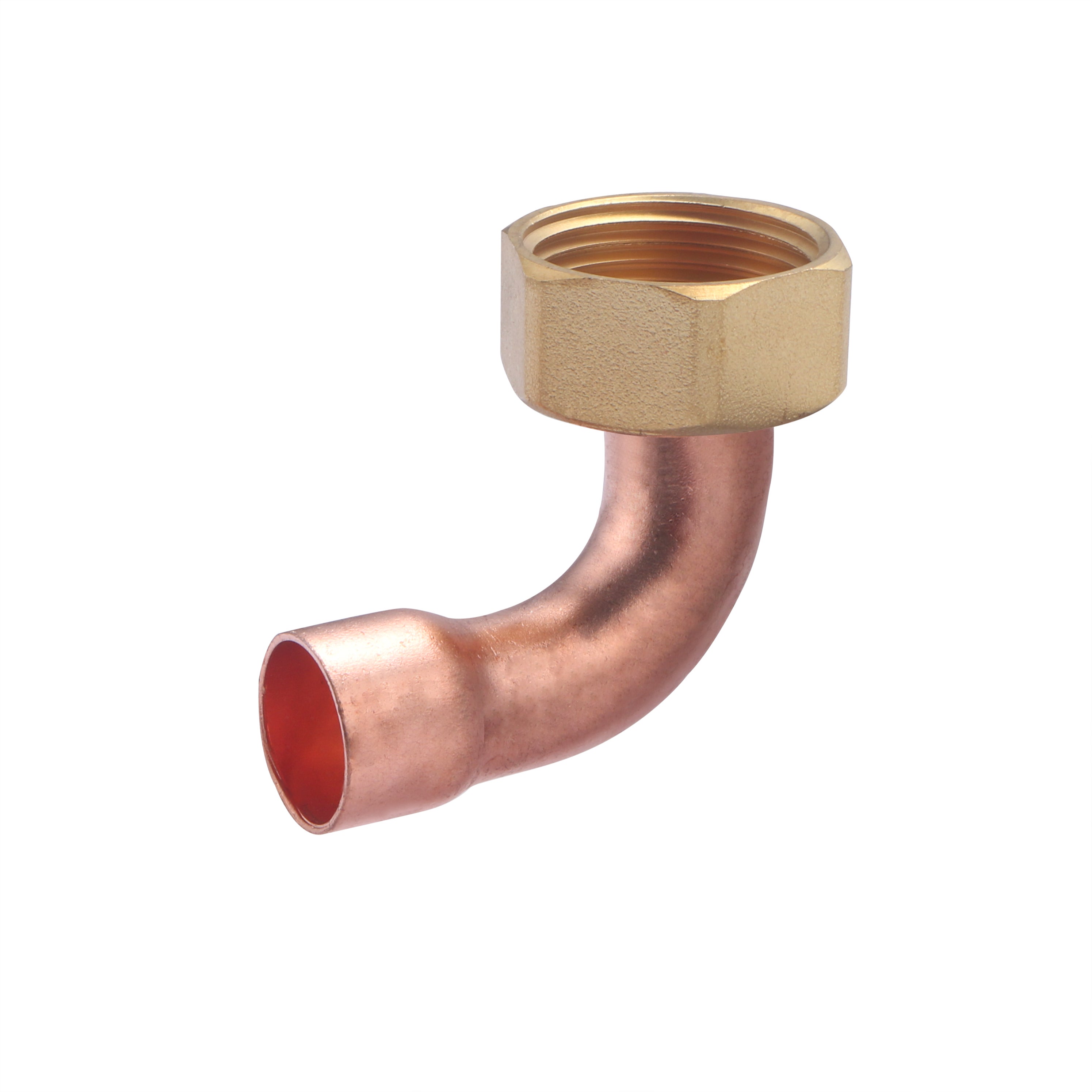 Raccordo A Gomito In Ottone Da 14 Mm Per Tubo Flessibile A 1 - Foto 12