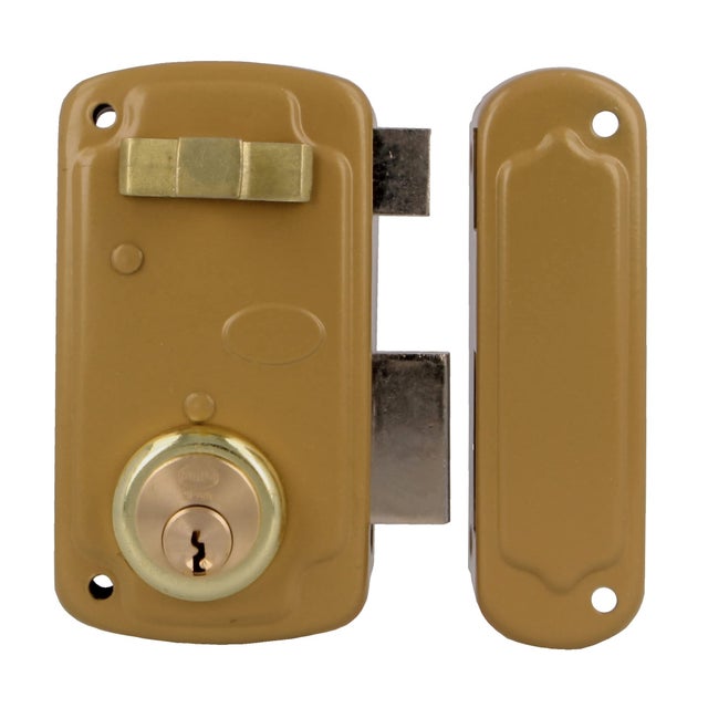 Verrou De Porte Plat 60 Mm Zingué | Serrures De Porte | Serrures