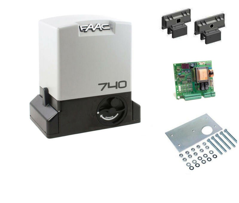 Motoriduttore Motore Cancelli Scorrevoli FAAC 740 E Z16 230v con encoder 1097805 - 4