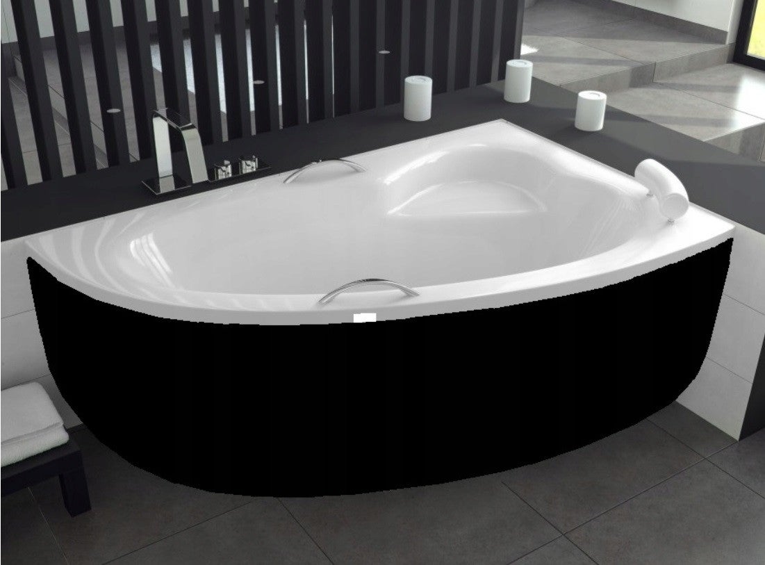 Baignoire Balnéo D'angle Luxe Supply24 Palermo - Massage + LED - 2 Personnes - 160x113 Cm