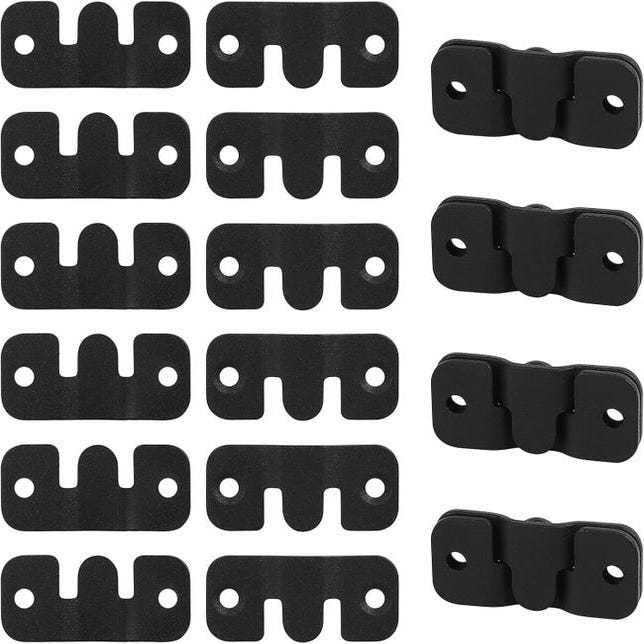 10 Paires Support Montage Encastr Dissimul Fixation Murale Supports 10 Paires Support Montage Encastr Dissimul Fixation Murale Supports