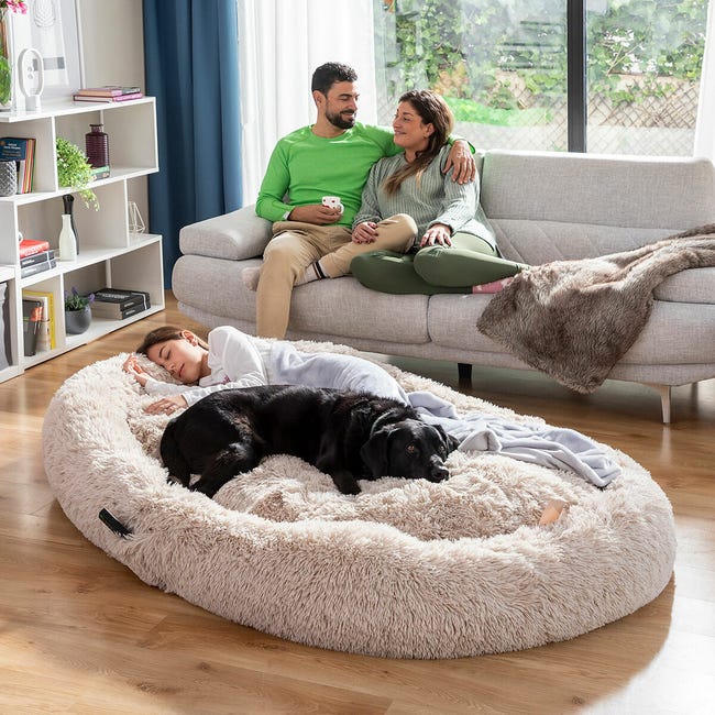 Cama Plastico Perro Cama Perros VidaXL Terciopelo Gris Oscuro